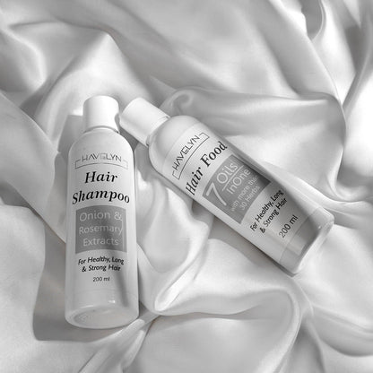 Hair oil + Shampoo